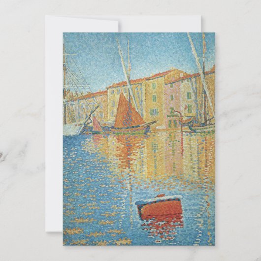 Het roodbruin van Paul Signac, Pointillisme (Voorkant)