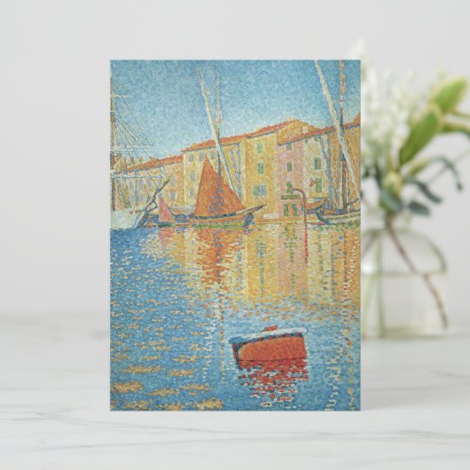 Het roodbruin van Paul Signac,  Pointillisme (Staand voorkant)