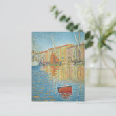 Het roodbruin van Paul Signac,  Pointillisme Briefkaart (Staand voorkant)