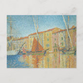 Het roodbruin van Paul Signac,  Pointillisme Briefkaart (Voorkant)