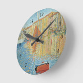 Het roodbruin van Paul Signac,  Pointillisme Ronde Klok (Hoek)