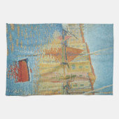 Het roodbruin van Paul Signac,  Pointillisme Theedoek (Horizontaal)