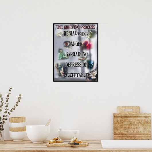 Het rooiproces poster (Keuken)