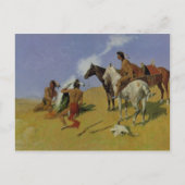 Het rooksignaal briefkaart (Voorkant)