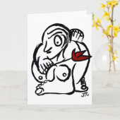 "Het Roos" Kaart (Gele Bloem)