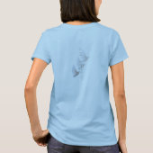 Het Roos Light Blue Womens T-Shirt (Achterkant)