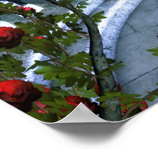 Het Roos Masquerade Poster (Hoek)