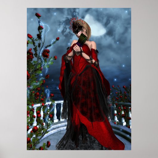 Het Roos Masquerade Poster (Voorkant)