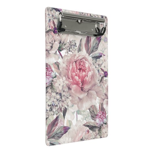 Het Roos Mini Klembord (Schuin)