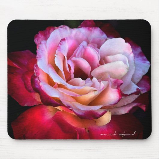 Het Roos Mousepad Muismat (Voorkant)