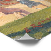 Het Roos Palais, Parijs Poster (Hoek)