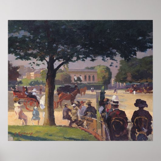 Het Roos Palais, Parijs Poster (Voorkant)