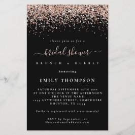 Het Roos van de begroting Glitter Vrijgezellenfees