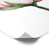 Het Roos van de begroting Premium 8x10 het Poster (Hoek)