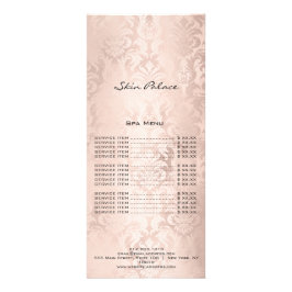 Het Roos van de Damasspellen van de Uitbreiding va Reclamekaart