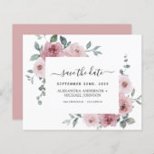 Het Roos van de Dusty van de begroting sparen de D (Voorkant / Achterkant)