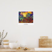 Het Roos van de heer Garden Claude Monet Poster (Keuken)