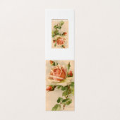 Het  roos van de klap voegt bericht toe Dank u kaa Kaart (Buitenkant ongevouwen)