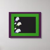 Het Roos van de terugtocht Gefrafte Gestroomde Can Canvas Afdruk (Voorkant)