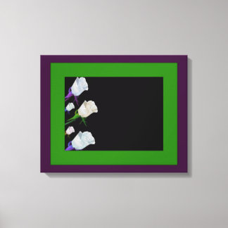 Het Roos van de terugtocht Gefrafte Gestroomde Can Canvas Afdruk