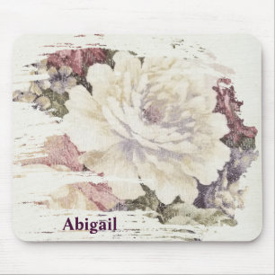 Het roos van de terugwinning bekleedingspatroon muismat