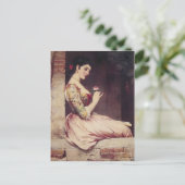 Het Roos van Eugene de Blaas Briefkaart (Staand voorkant)