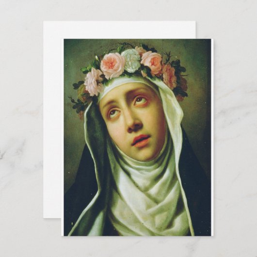 Het Roos van Lima door Francesco de Mura (Voorkant / Achterkant)