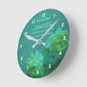 Het Roos van Serenity Prayer Inspirerend       Ronde Klok (Hoek)