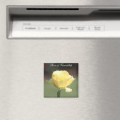 Het Roos van Vriendschap Magneet (Insitu (Vaatwasser))