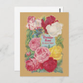 Het  Roos Ventilator Winkelbord Briefkaart (Voorkant / Achterkant)