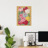 Het Roos Ventilator Winkelbord Poster (Thuiskantoor)