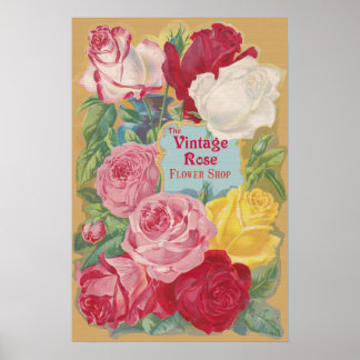 Het  Roos Ventilator Winkelbord Poster