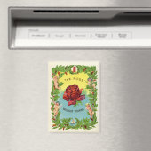  het Roos zonder doornen cherubs Magneet (Insitu (Vaatwasser))