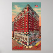 Het Roosevelt Hotel Vintage Poster (Voorkant)
