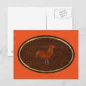 Het rooster 2009 briefkaart (Voorkant / Achterkant)