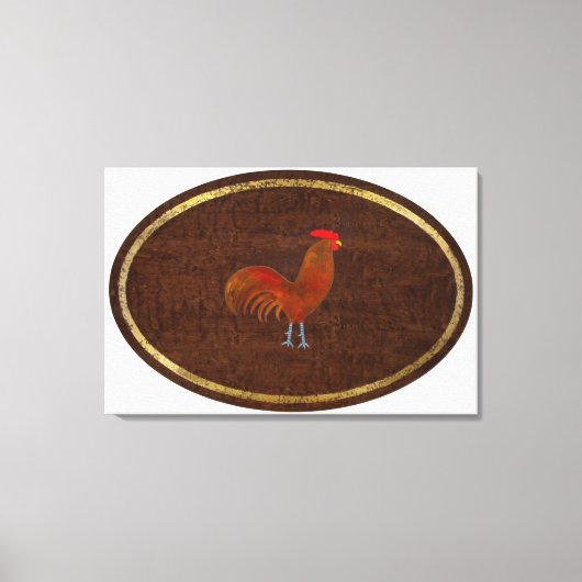 Het rooster 2009 canvas afdruk (Voorkant)