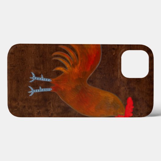 Het rooster 2009 Case-Mate iPhone case (Achterkant (horizontaal))