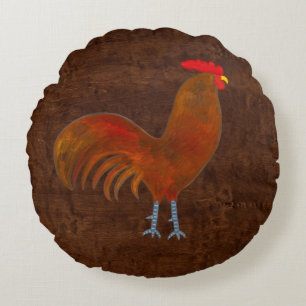 Het rooster 2009 rond kussen