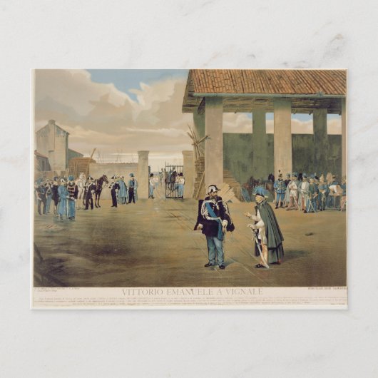 Het rooster van Vignale Briefkaart (Voorkant)