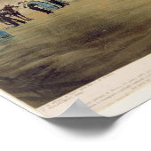 Het rooster van Vignale Poster (Hoek)