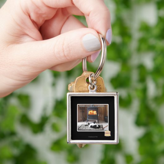 Het roosteren van Catnuts Sleutelhanger (Hand)