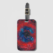 Het Rosette Nebula bagagelabel (Voorkant (verticaal))