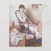 Het Rosy Idol van haar eenzaamheid Briefkaart (Voorkant)