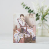 Het Rosy Idol van haar eenzaamheid Briefkaart (Staand voorkant)