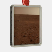 Het rotsachtige oppervlak van Mars Metalen Ornament (Rechts)