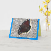 Het rouwen de Kaart van het Moederdag van de (Gele Bloem)