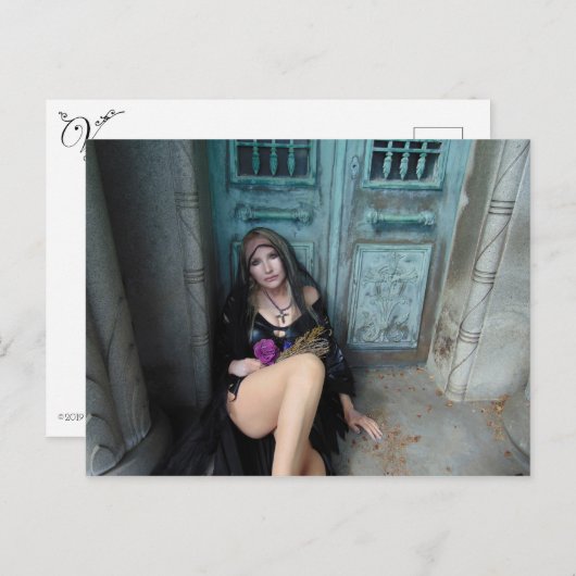 Het Rouwen van Vamplified het Briefkaart van de (Voorkant / Achterkant)