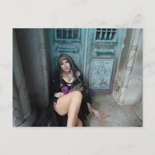 Het Rouwen van Vamplified het Briefkaart van de (Voorkant)