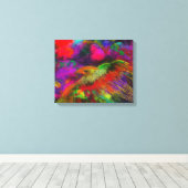 Het Royal Bird Fine Art 2 Canvas Afdruk (Insitu (Houten vloer))