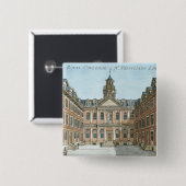 Het Royal College of Physicians Vierkante Button 5,1 Cm (Voorkant /achterkant)